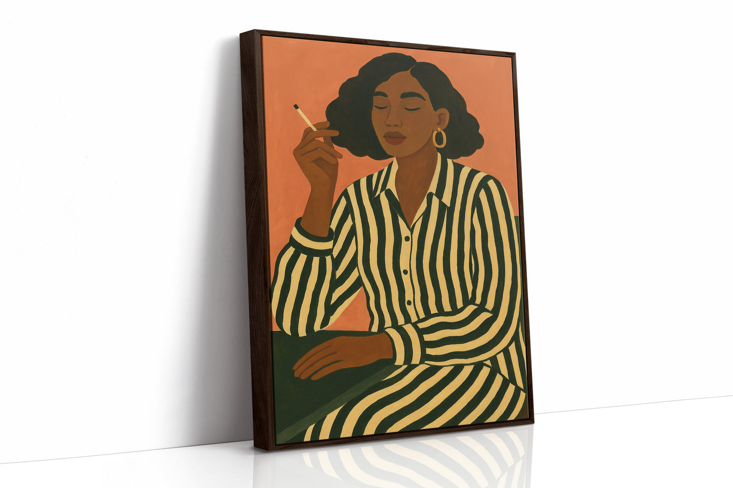 Striped Silence and Golden Hoop