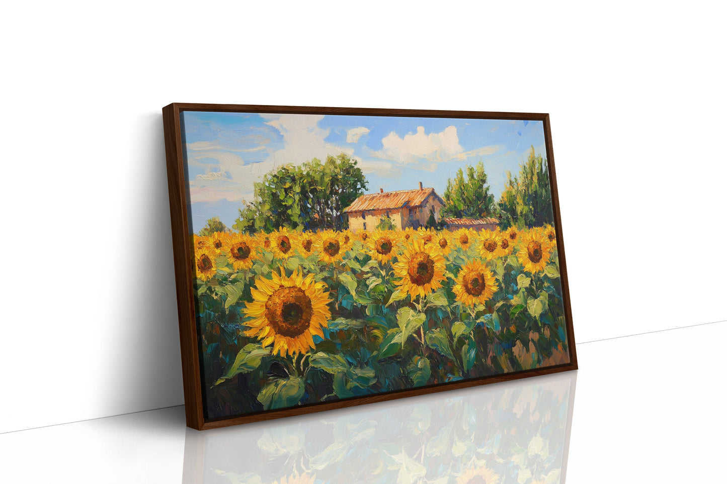 Summer Blooms Near Rustic Home