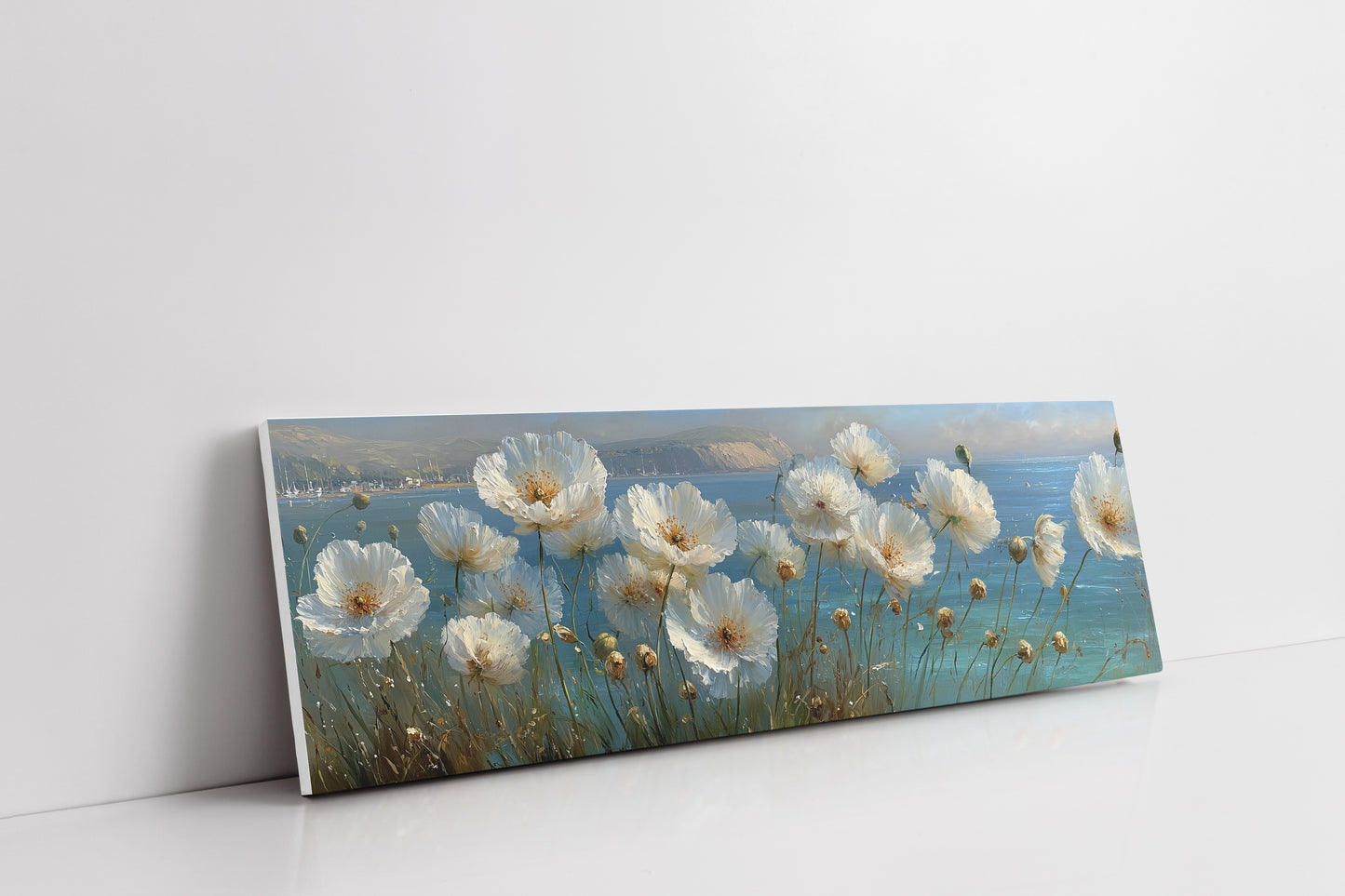 Coastal Breeze Among White Blossoms