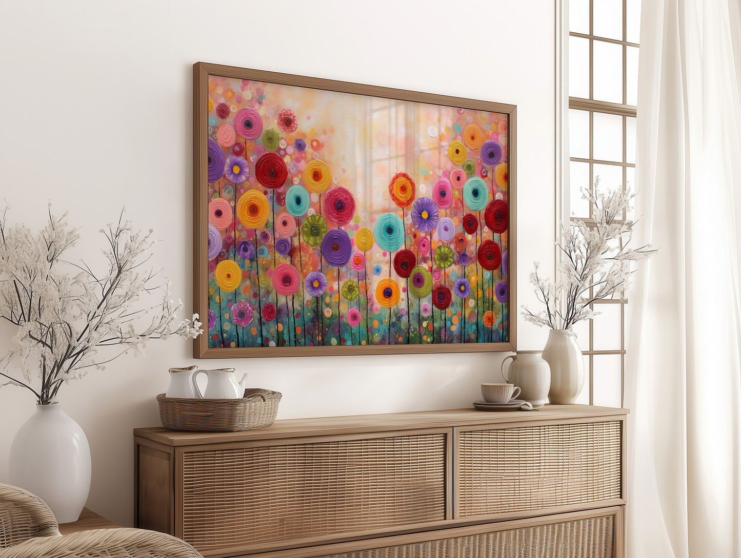 Lollipop Garden Catches Golden Hour