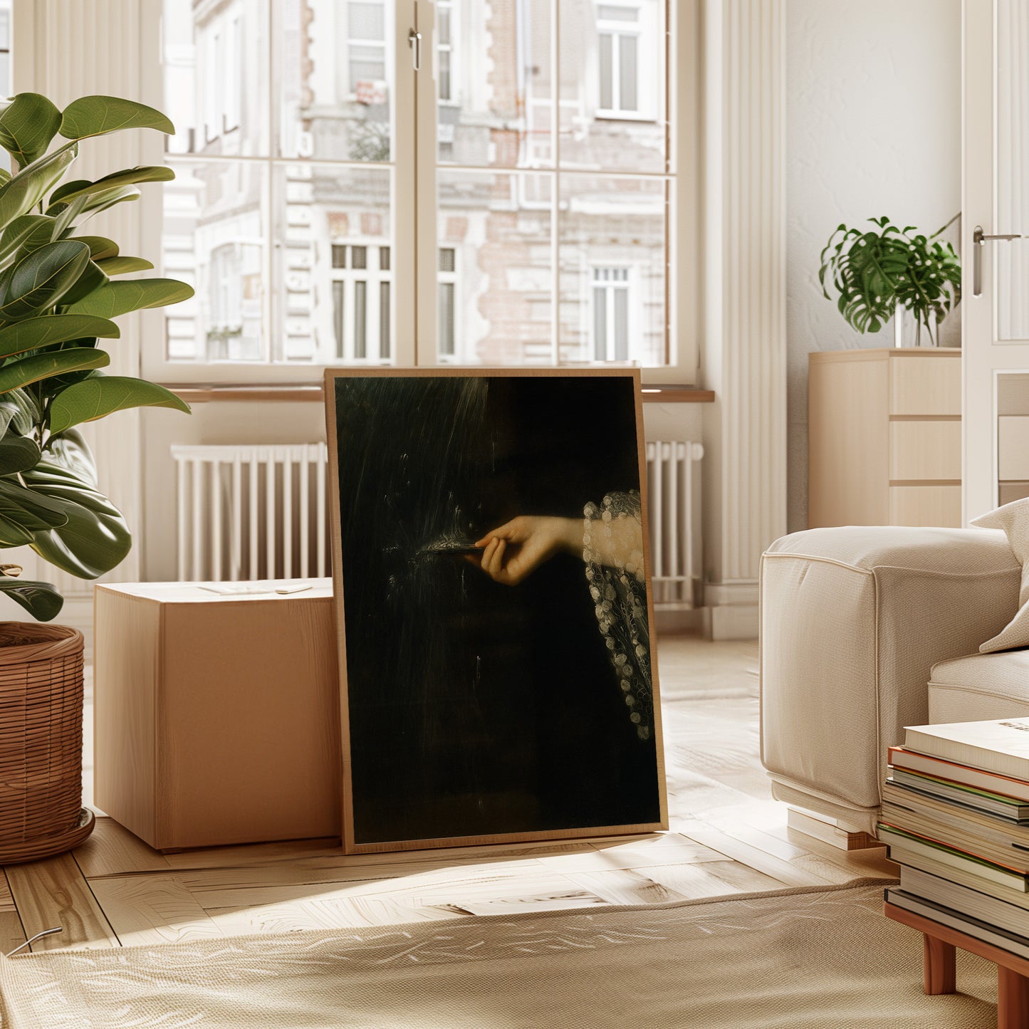 The Painter’s Sleeve in Moonlight