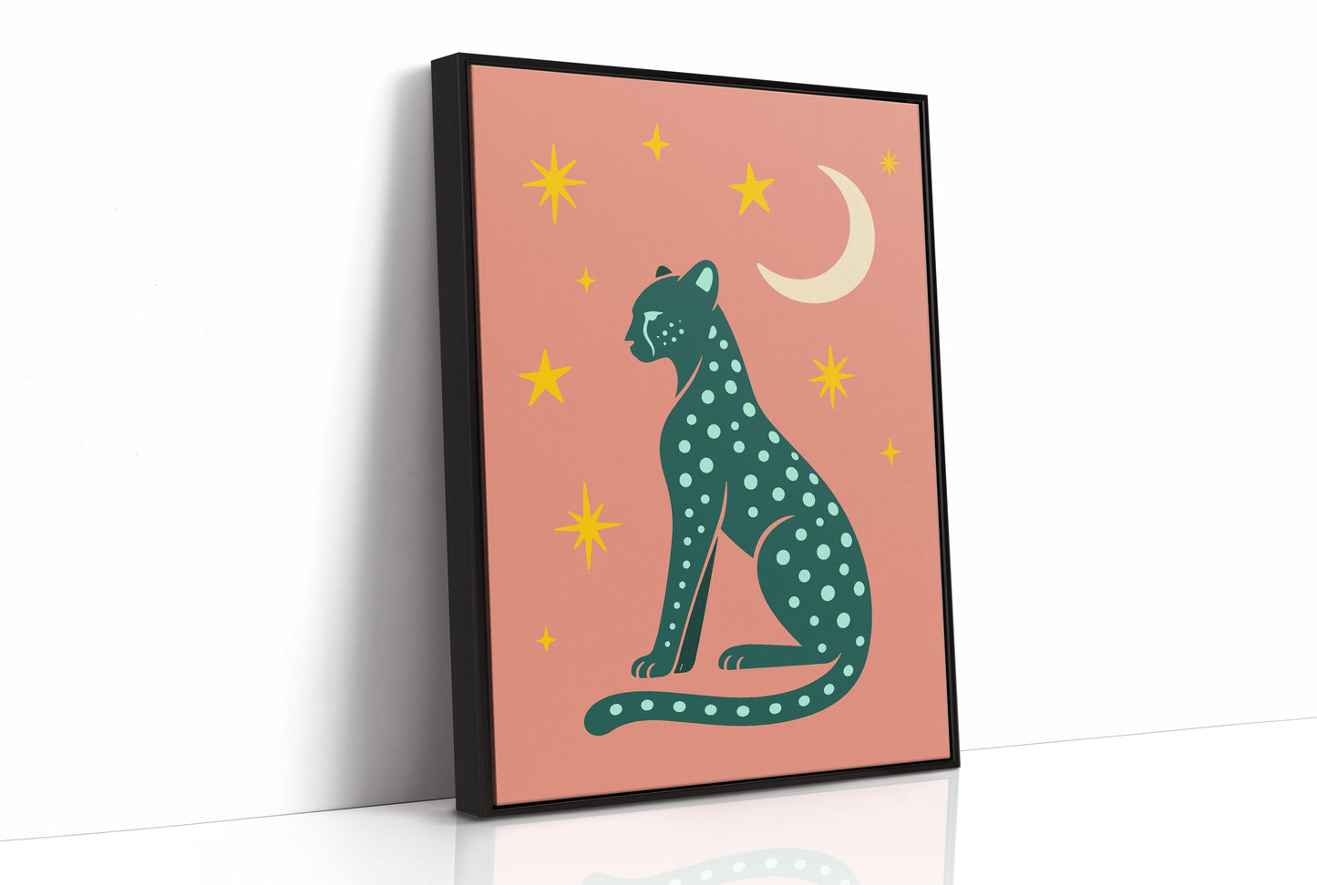 She Watches the Moon Do Its Thing