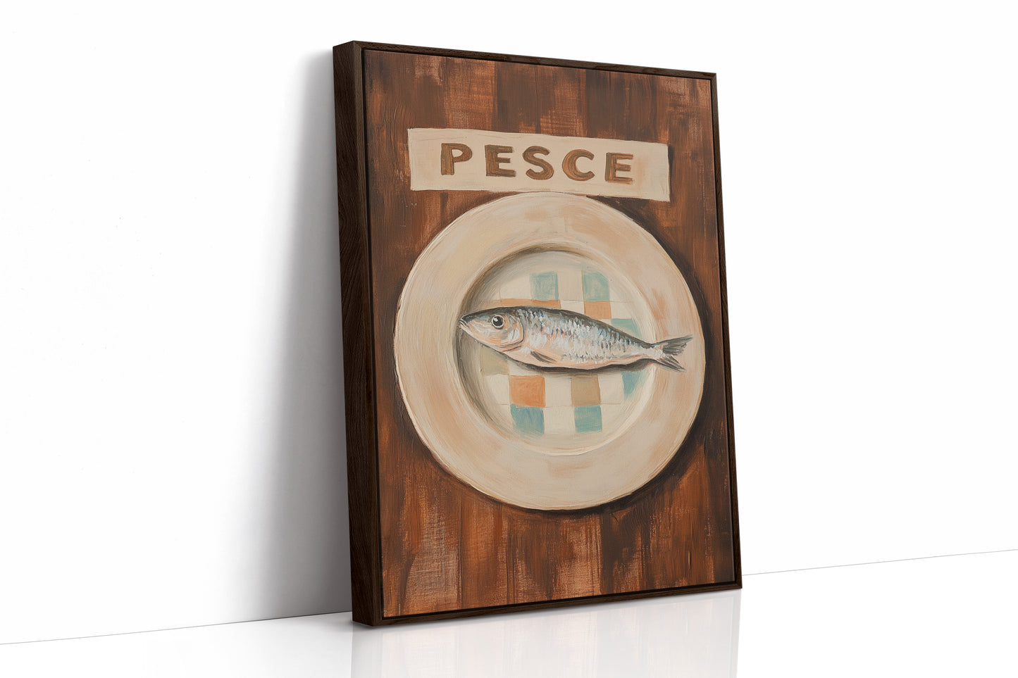 Pesce on a Checkered Plate