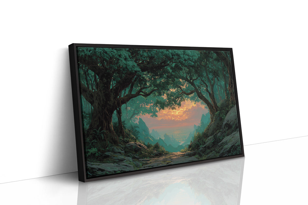 The Trees Framed It Themselves