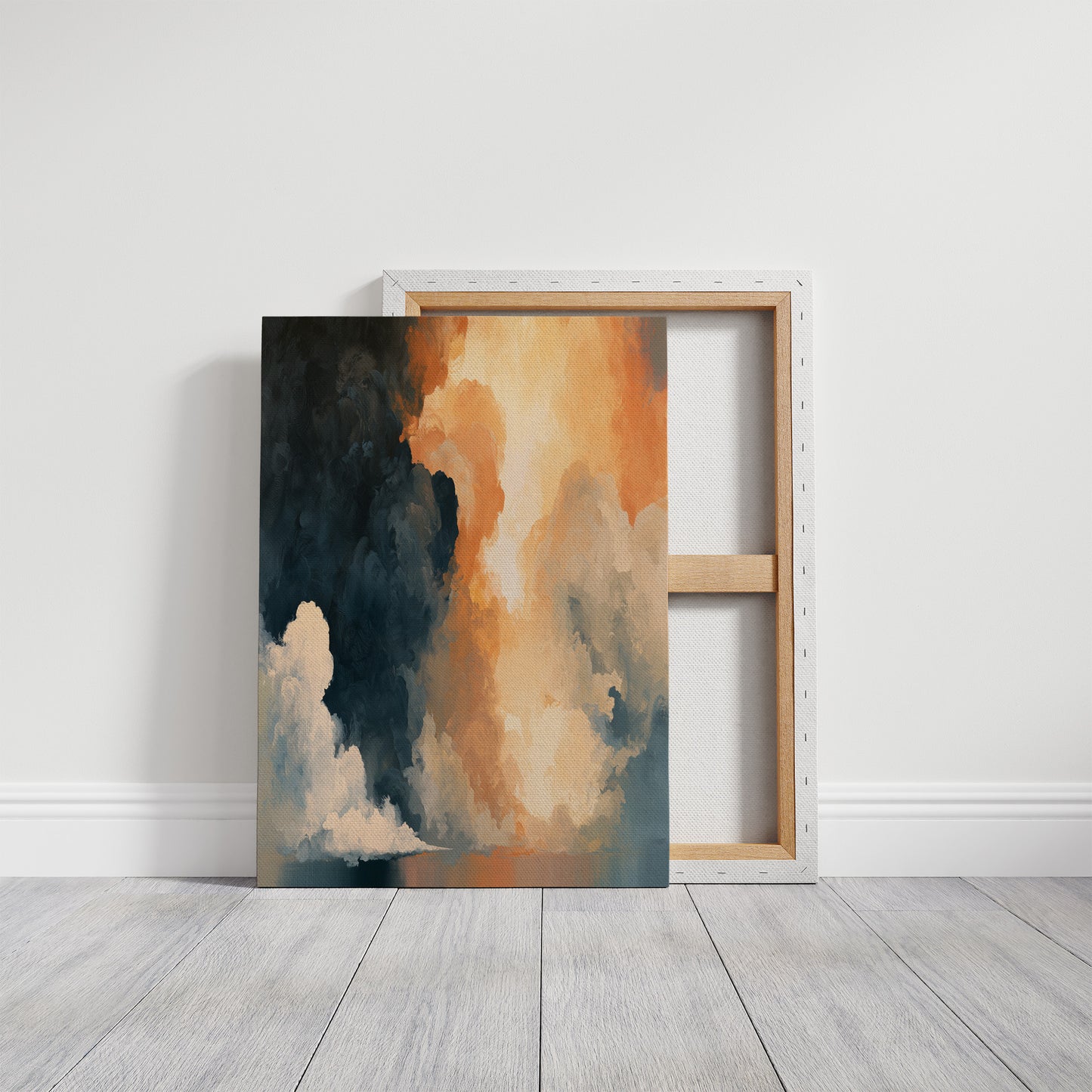 Celestial Drama: Storm & Sunset