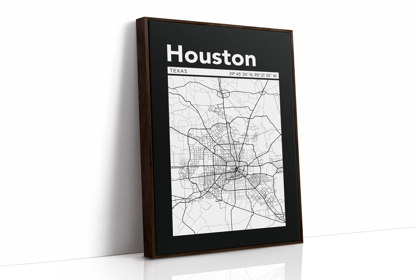 Houston, Mapped in Black