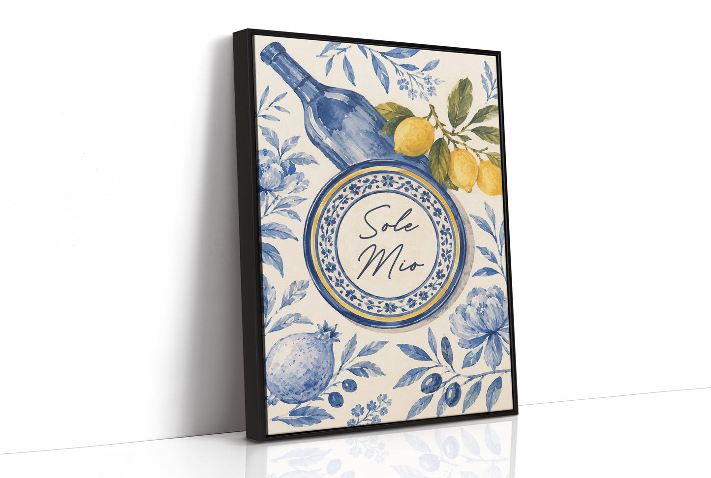 Sole Mio Tablescape (Blue & White)