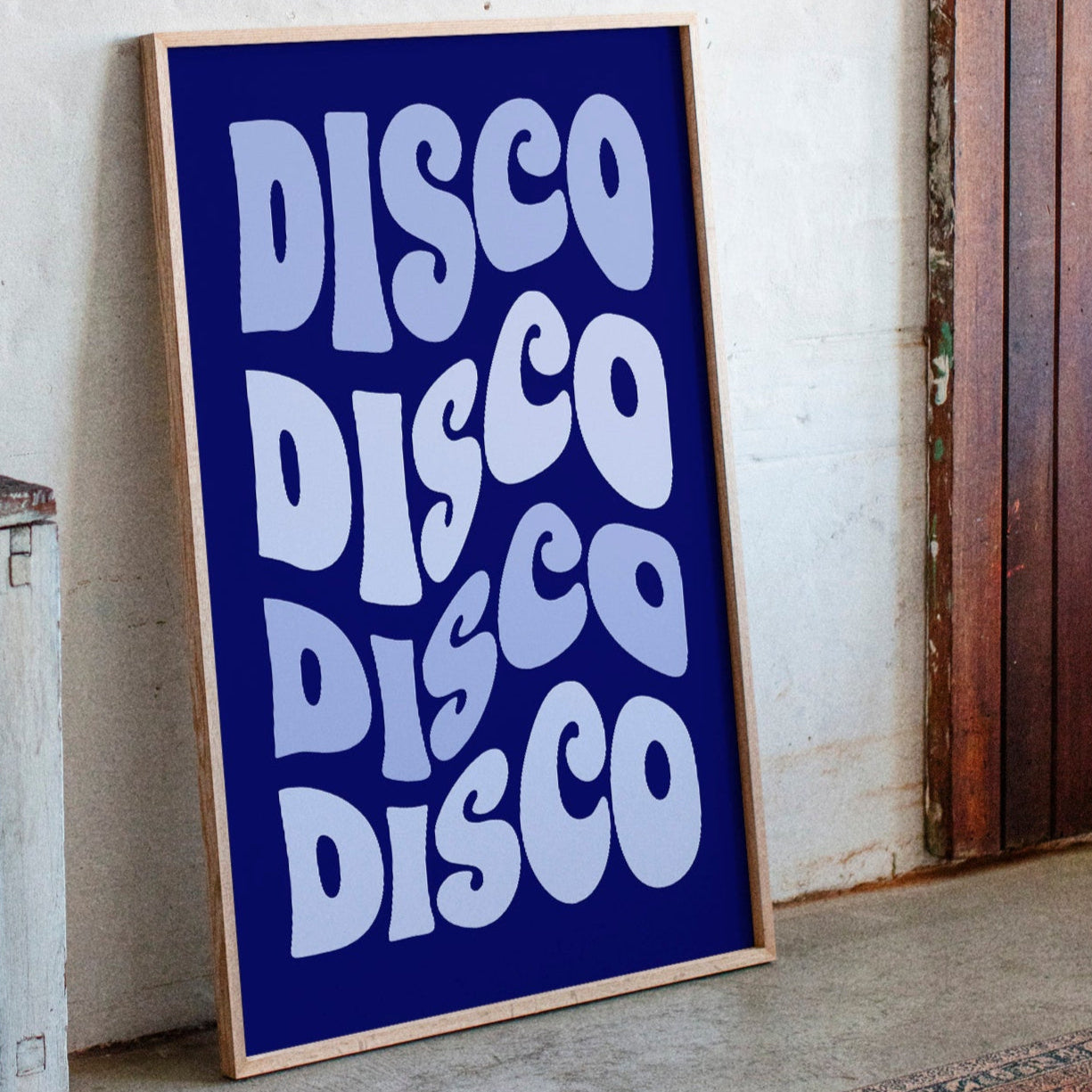 Midnight Grooves Dance Electric Blue