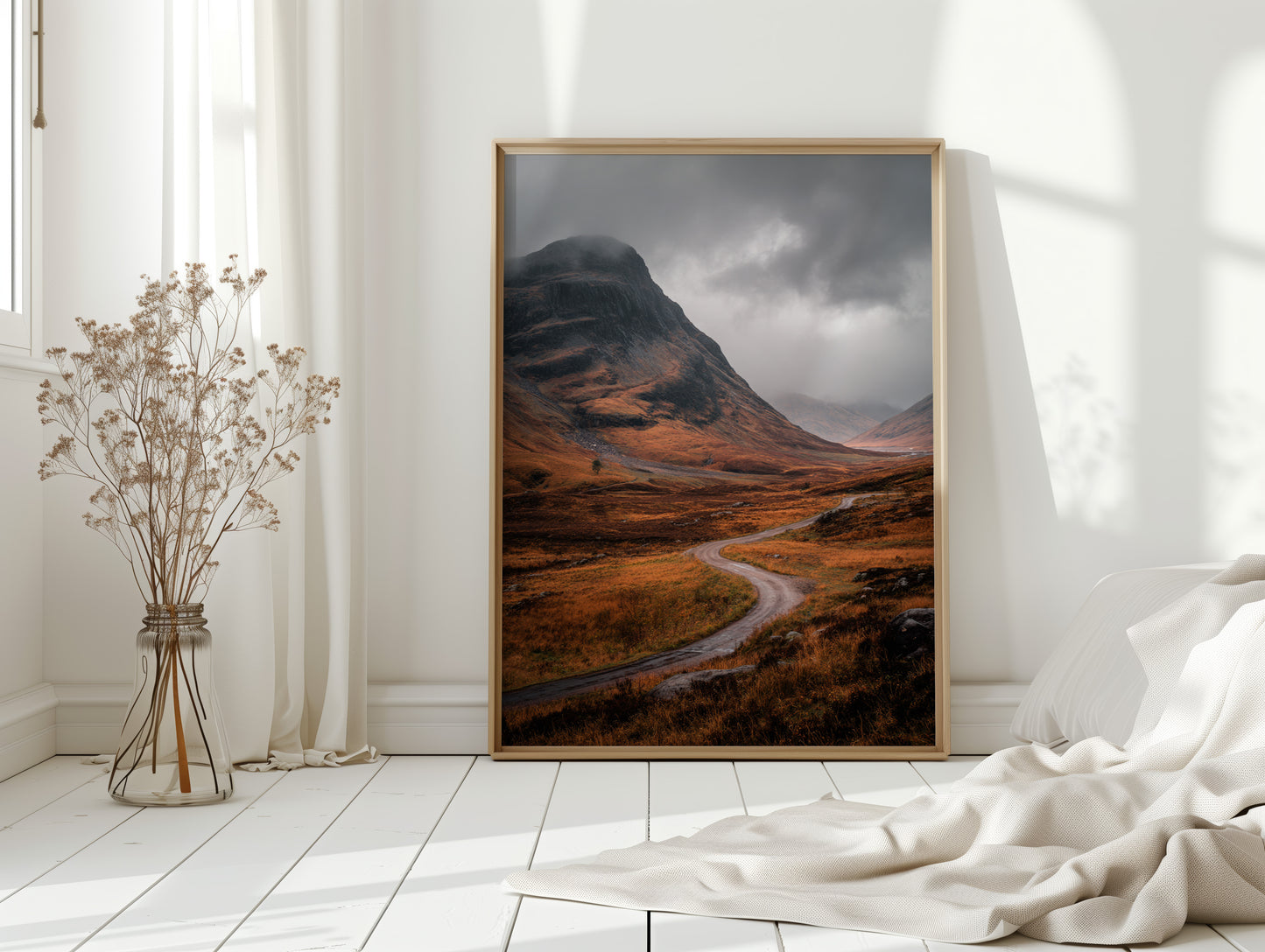 Curves of Autumn's Embrace