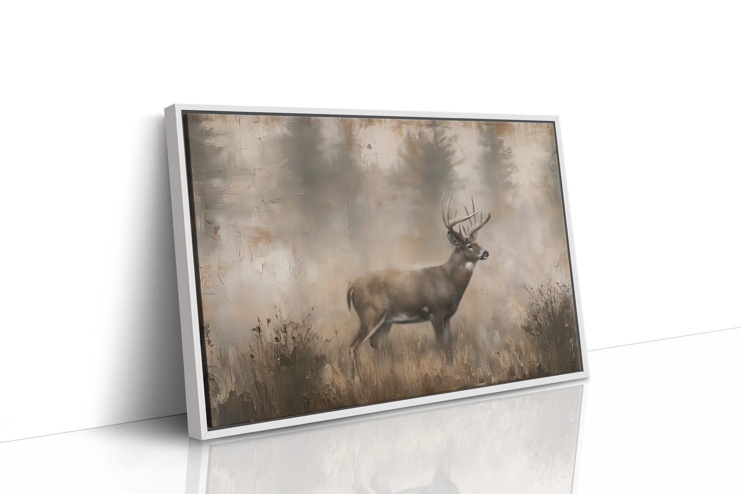 Antlers Through the Mist