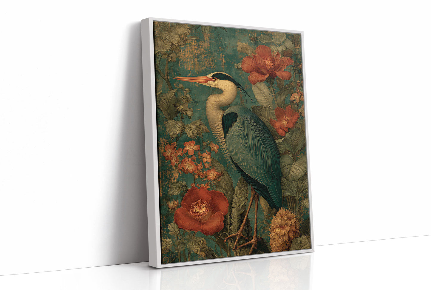 The Heron Knew the Garden Well