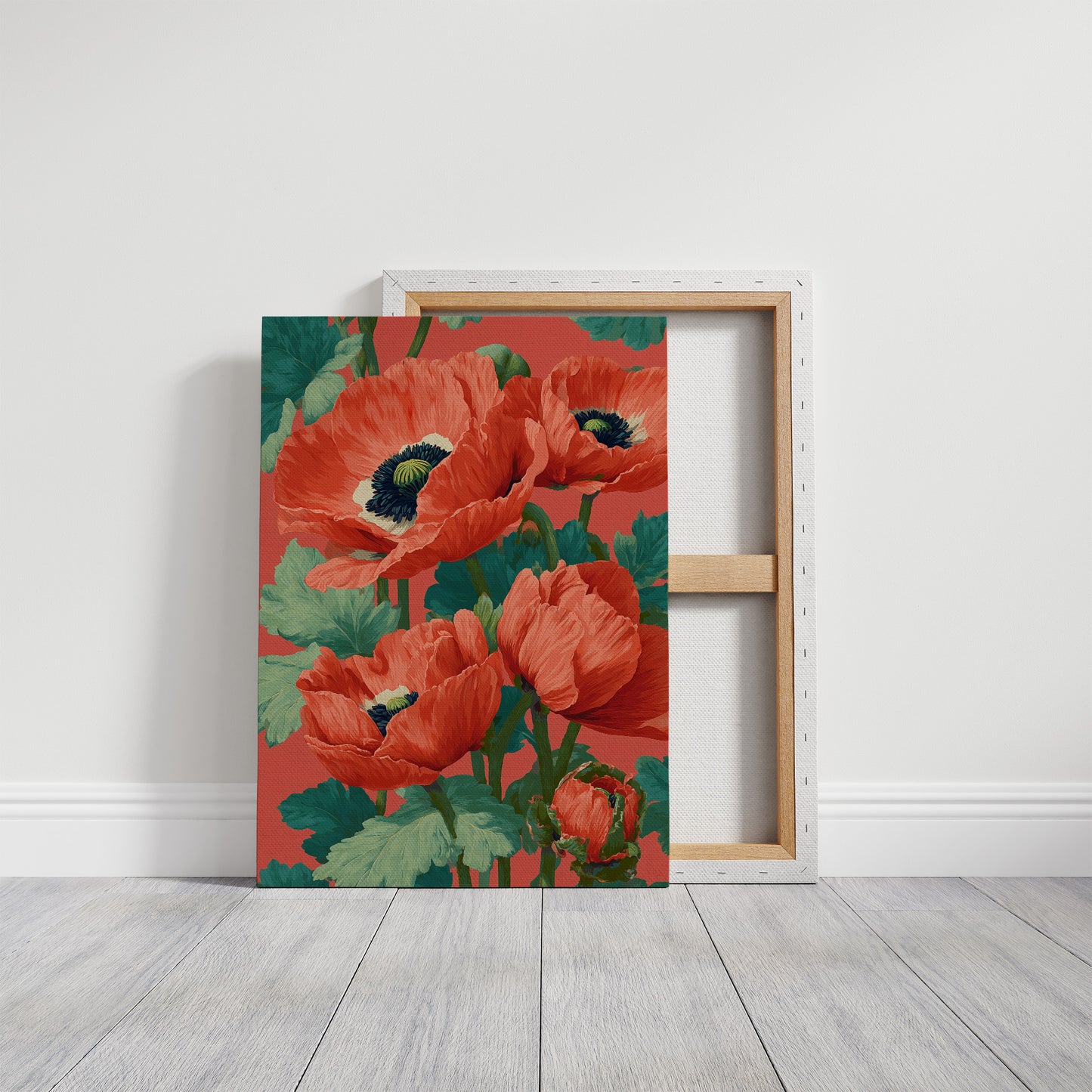 Red Poppies on a Warm Afternoon