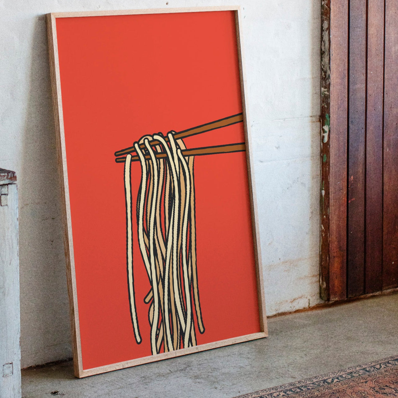 Noodles Dance Their Simple Symphony