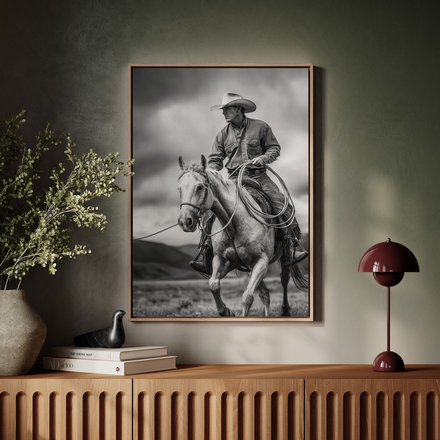 Roping the Morning Light