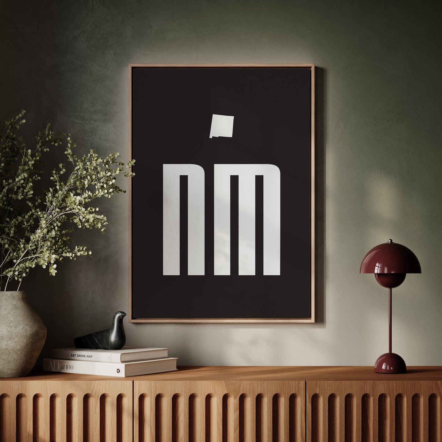 Bold Letters Rise Above Night