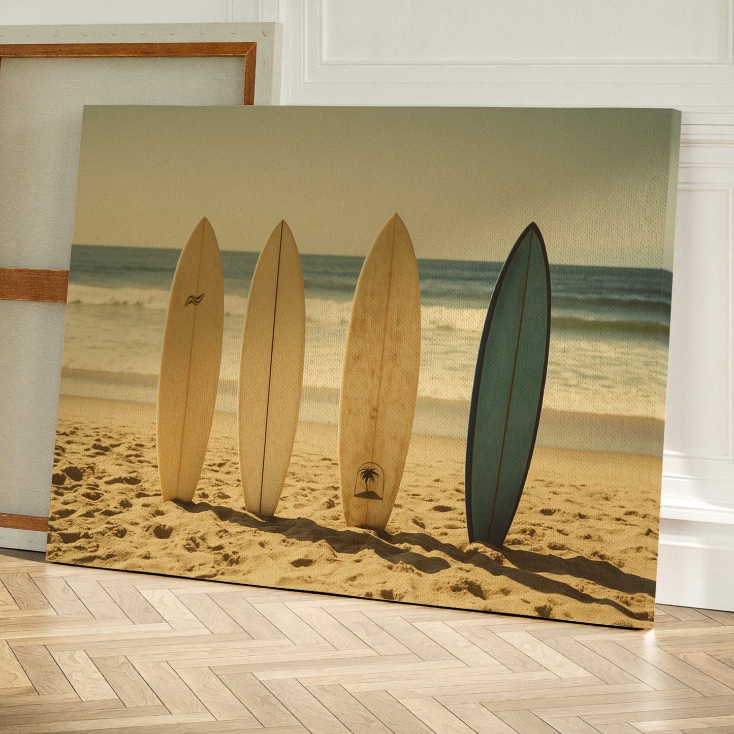 Golden Hour Surfboard Lineup