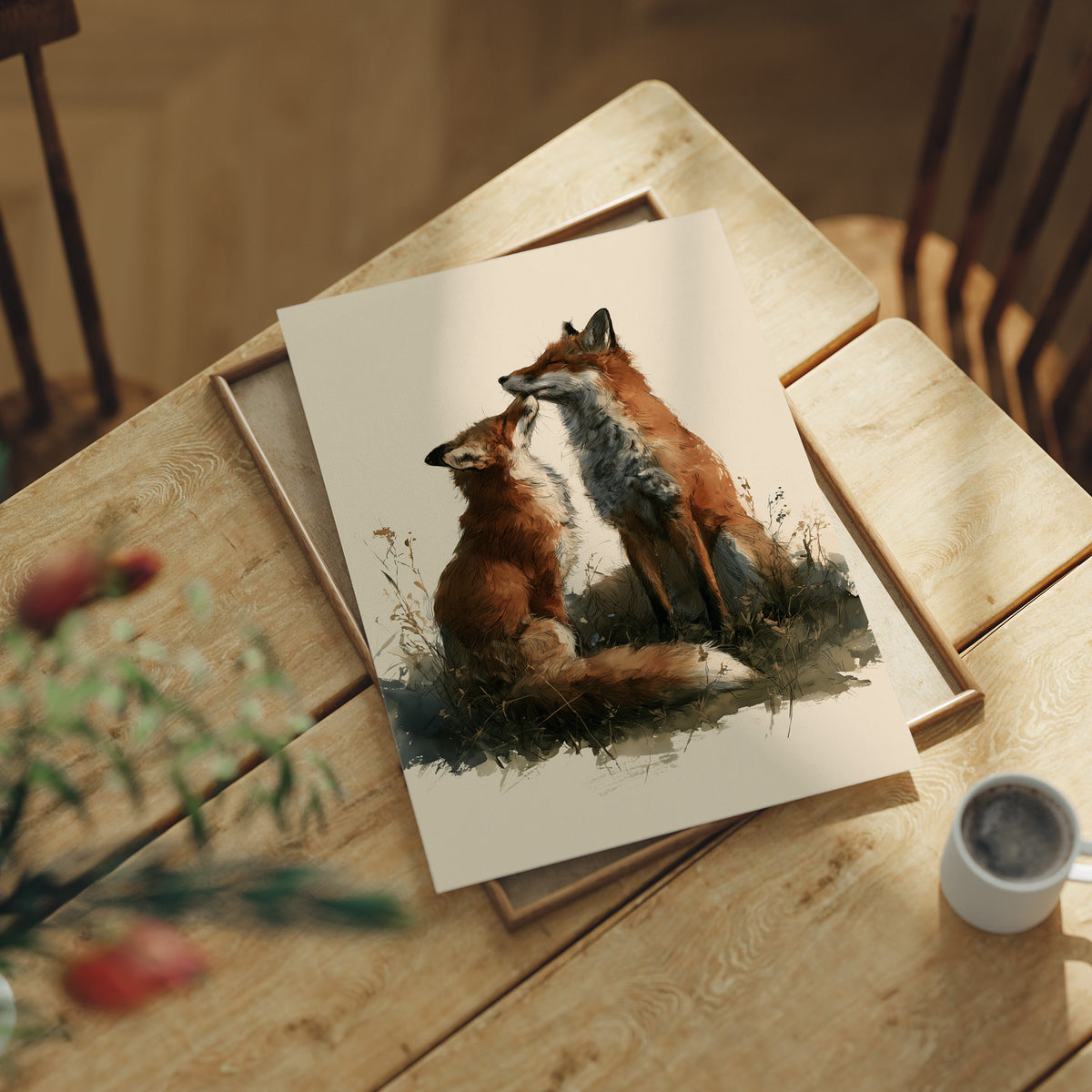 Quiet Foxy Devotion