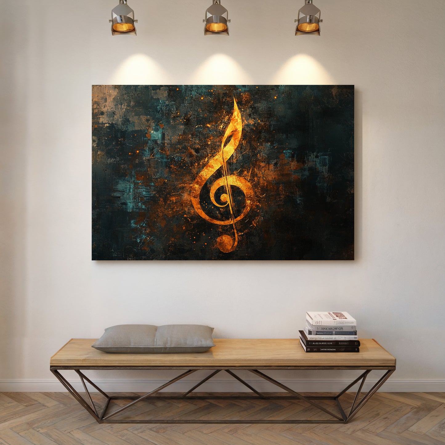 Molten Notes Dance Through Darkness