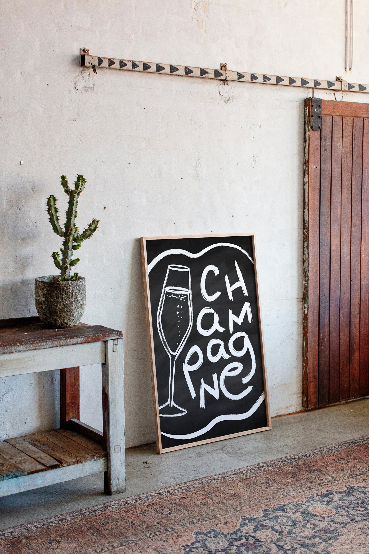 Chalk Lines Toast Simple Pleasures