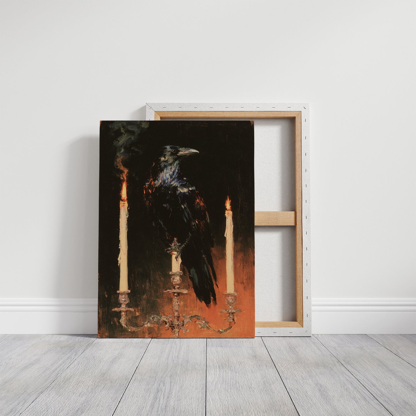 The Raven's Candlelit Perch