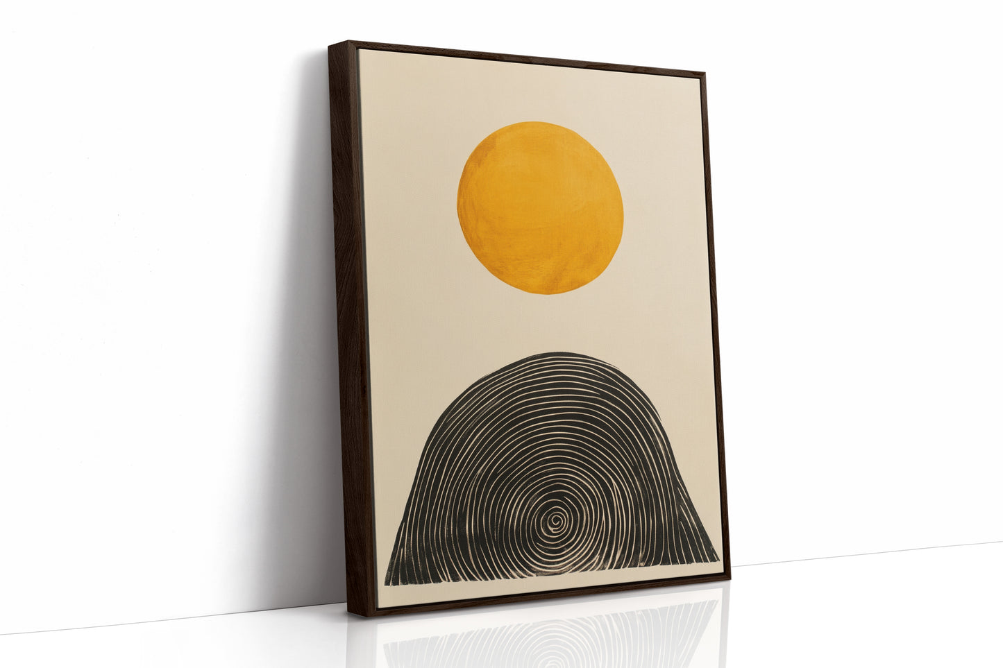 Solar Balance in Black and Gold