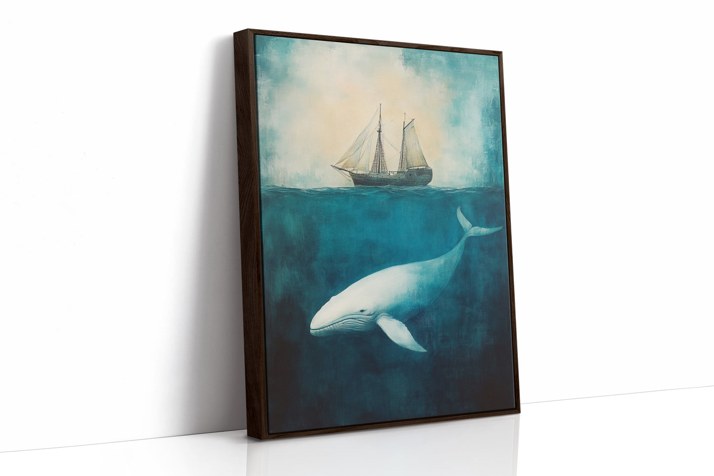 Deep Blue Silence and the Whale