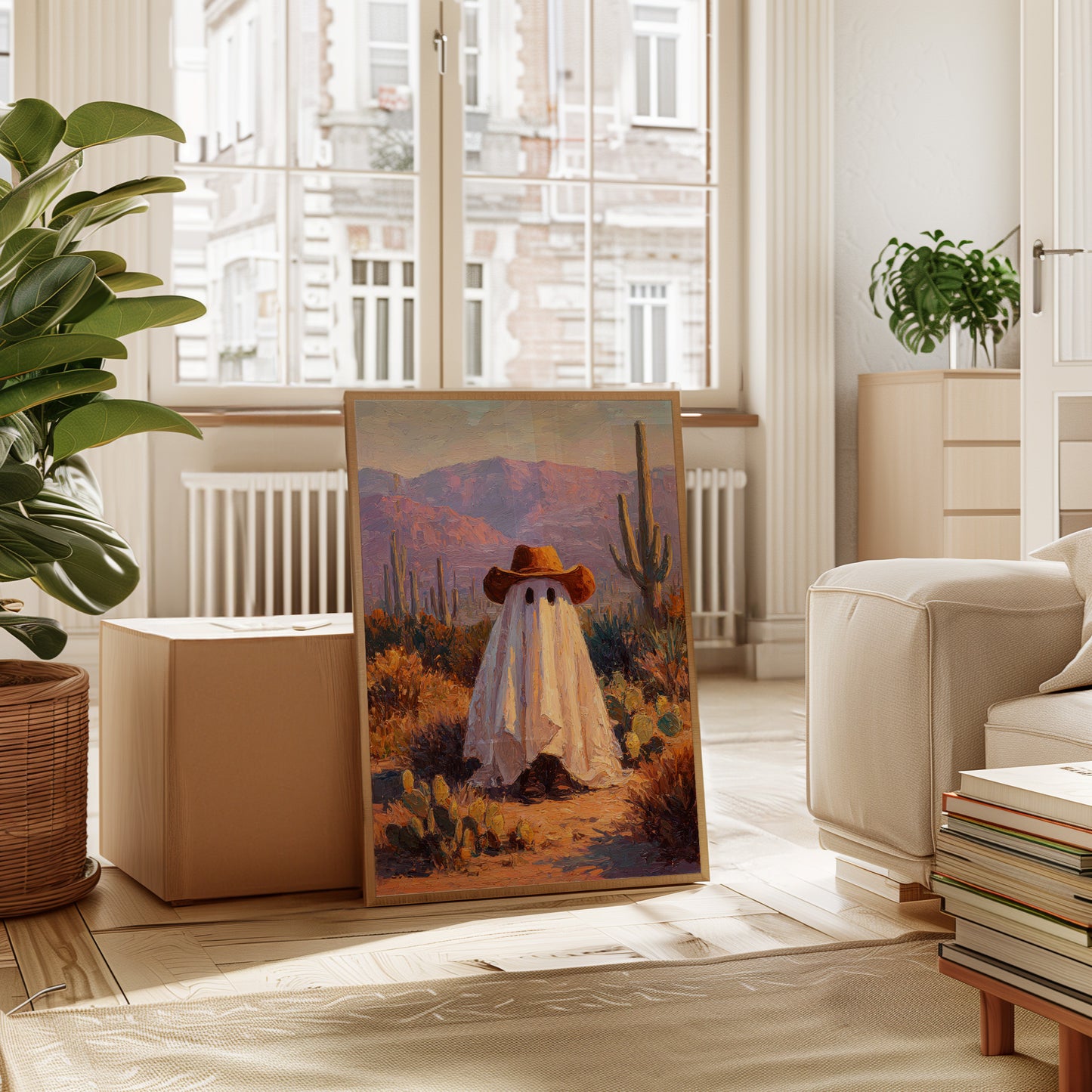 A Cowboy's Playful Mirage