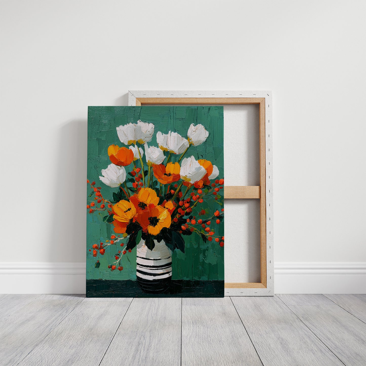 The Striped Vase Had Good Taste