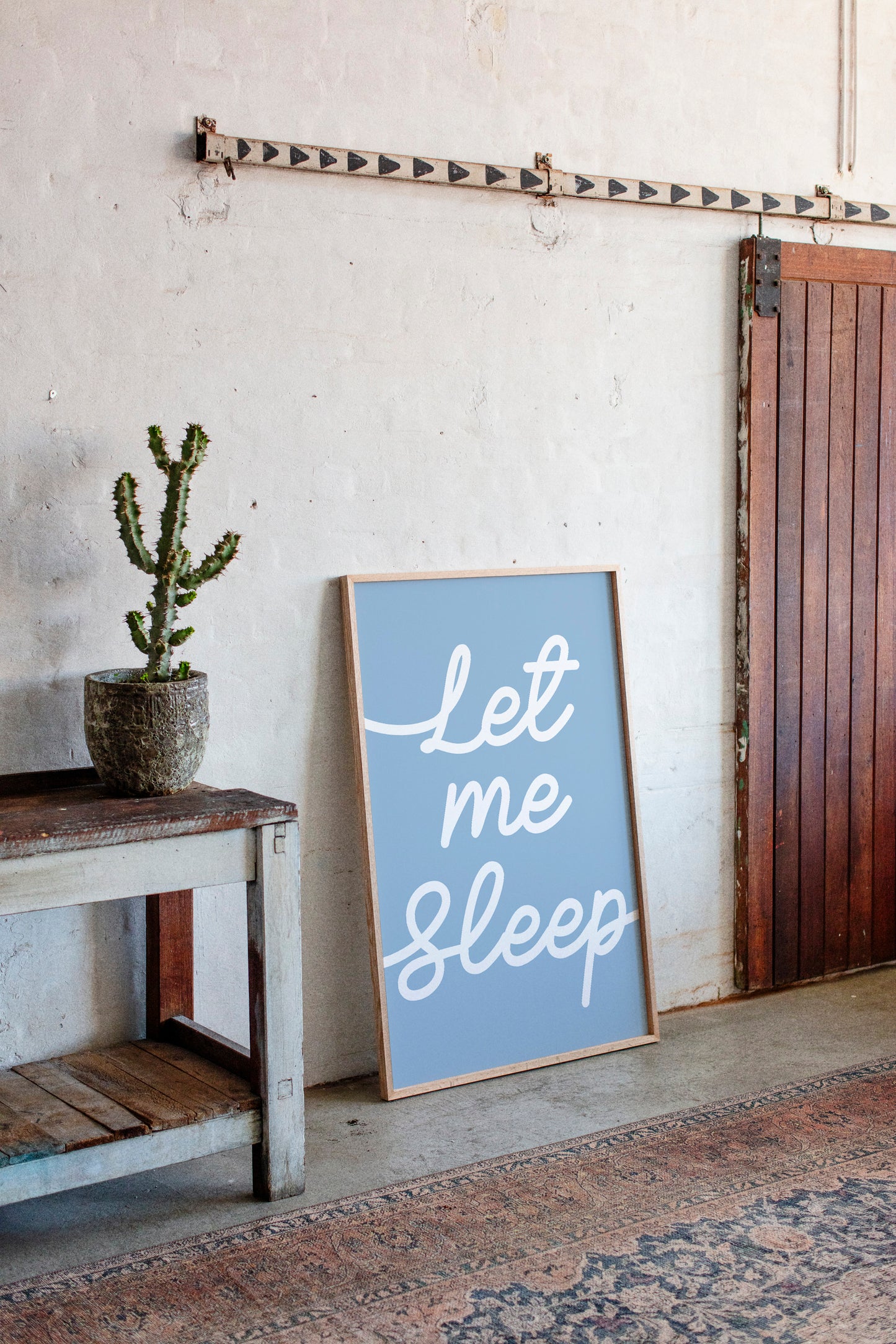 Soft Words Float Through Morning Blue