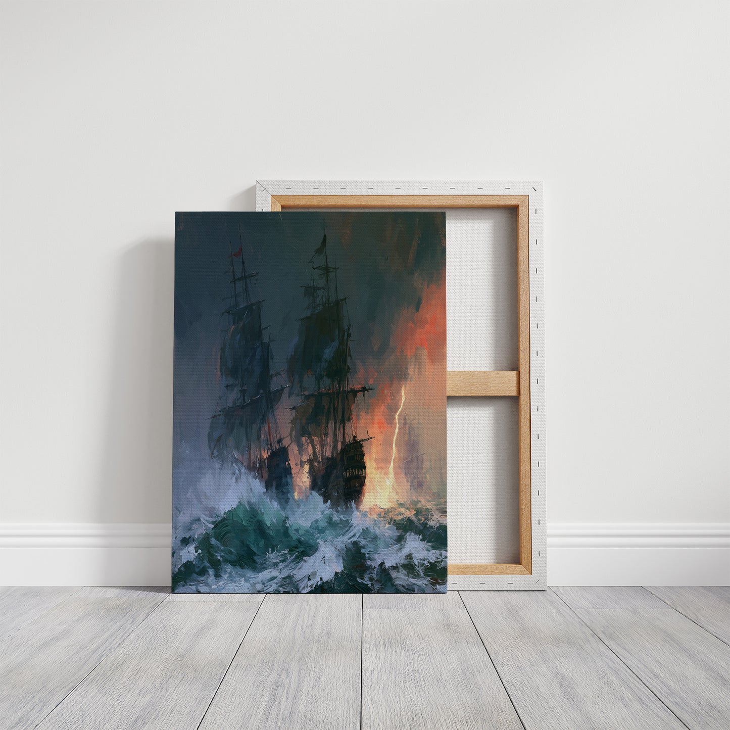 Ship Weathering the Storm
