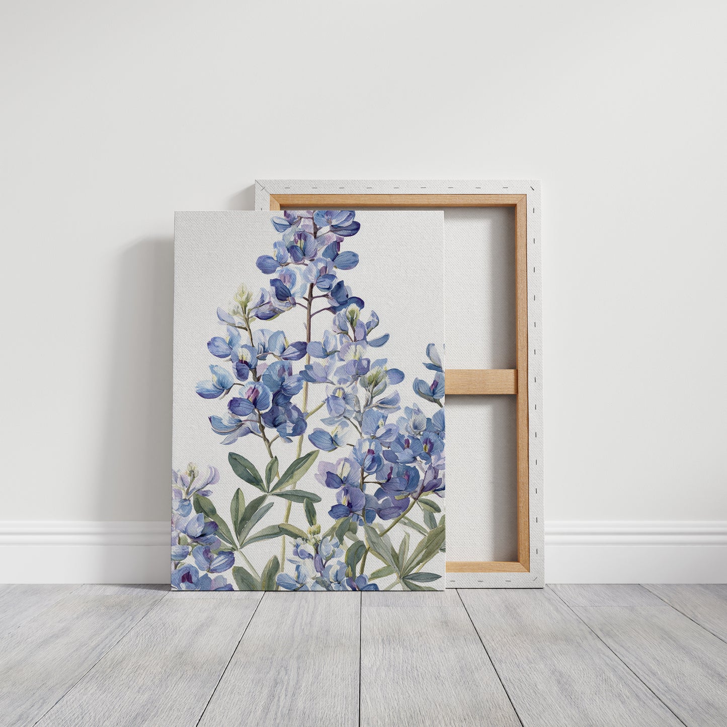 Beneath A Sky of Indigo Blooms