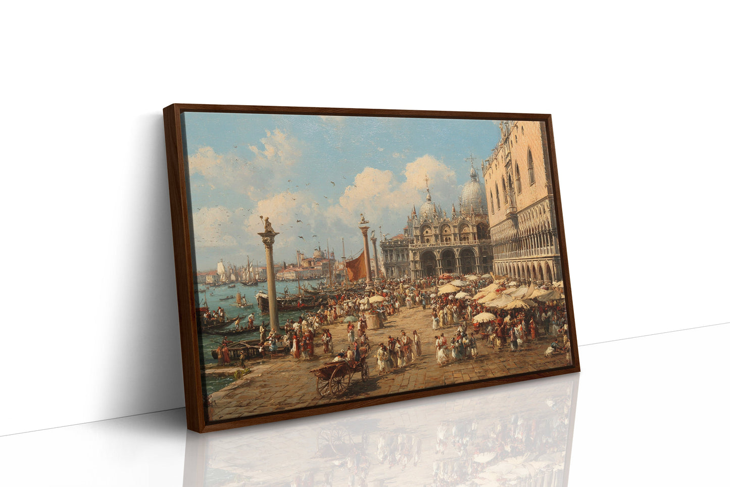 Venetian Market Dances With Time