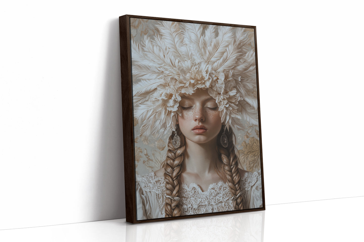 Crowned in Silence and Lace