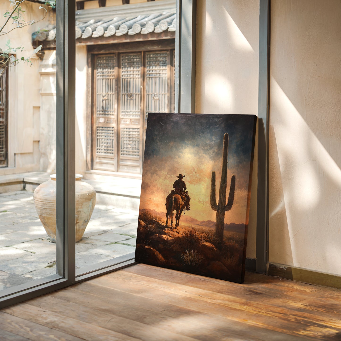 Cowboy Horizon at Sunrise