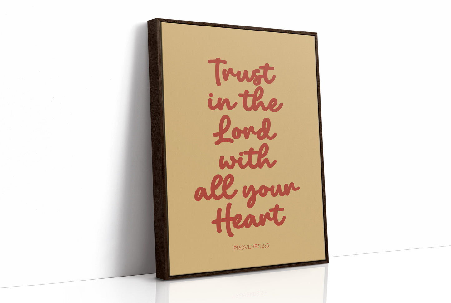 Faith Words In Warm Clay