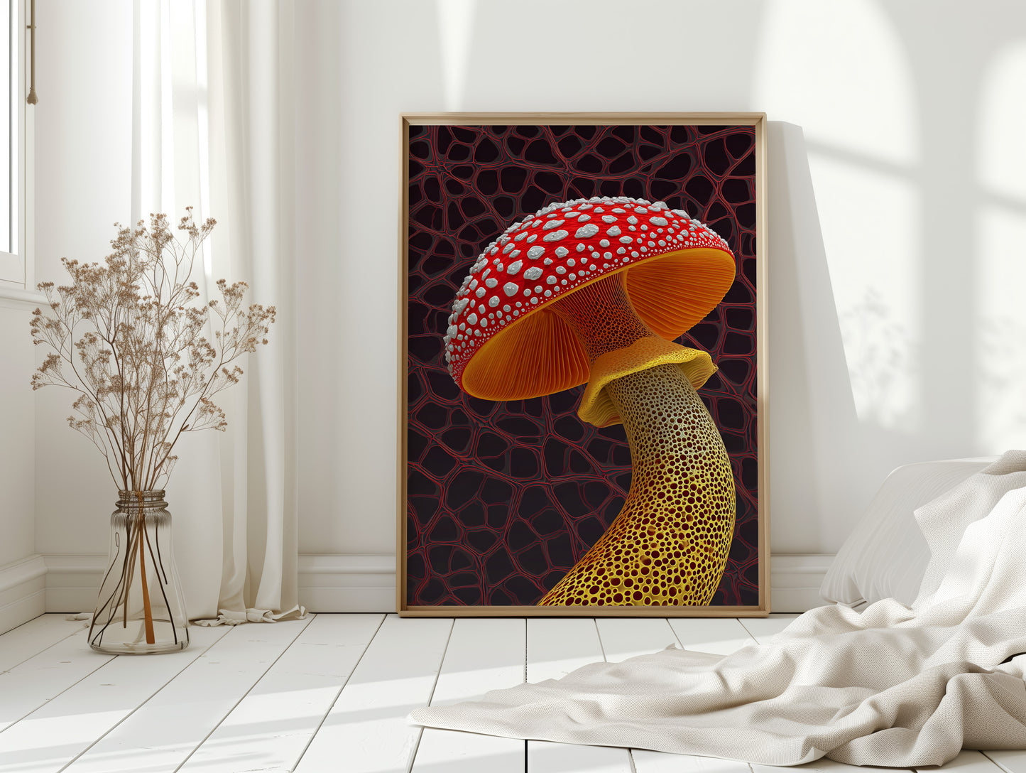 The Enchanted Fungi's Glow