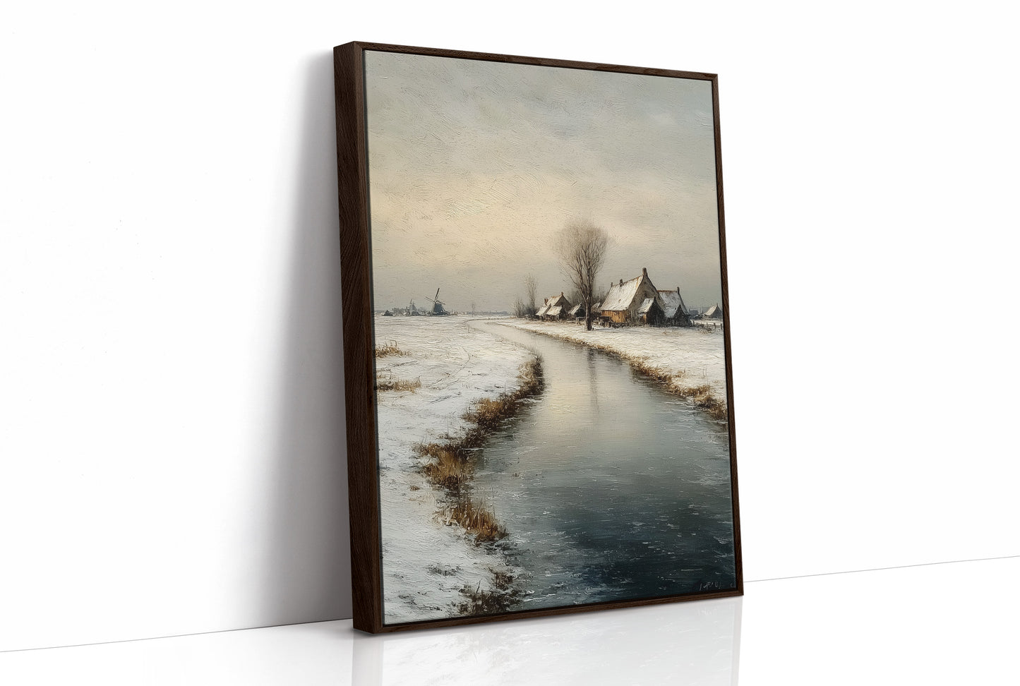 Winter on the Dutch Polder