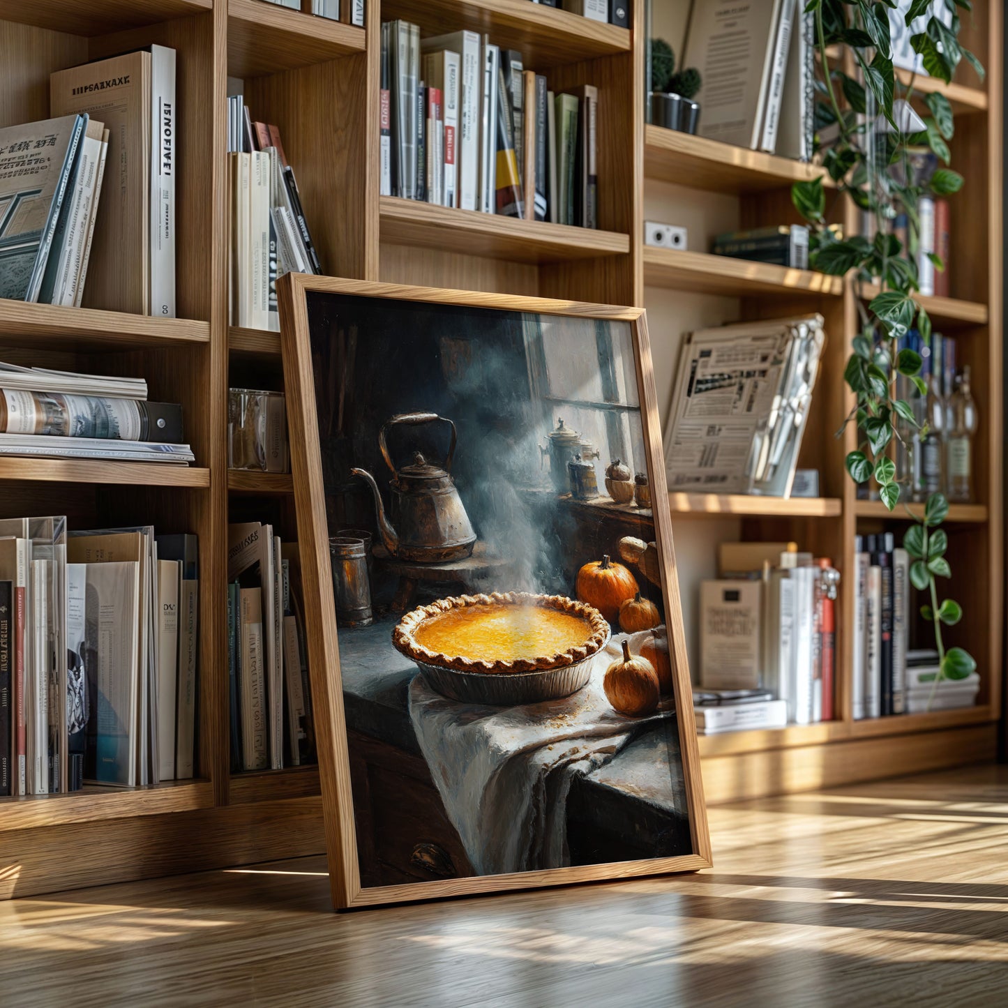 Harvest Kitchen's Golden November Light