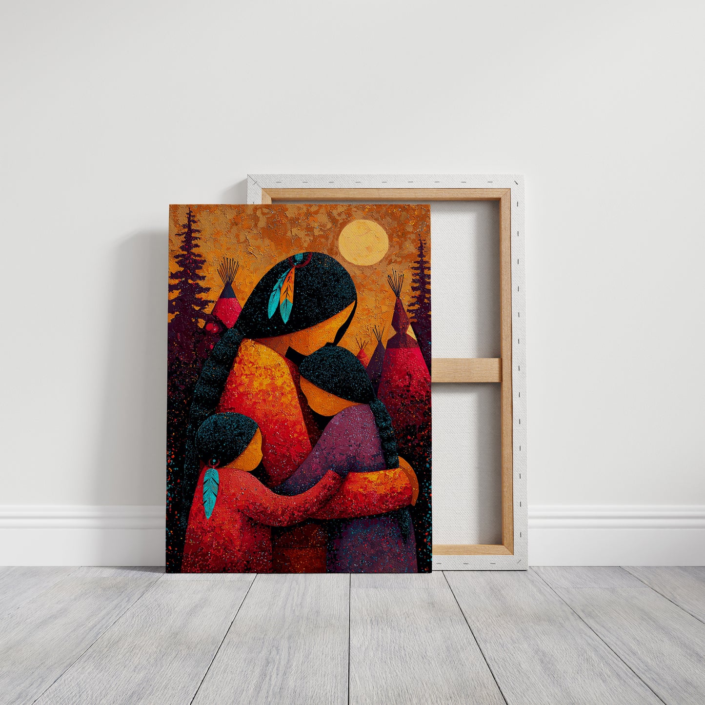 Embrace Beneath the Harvest Moon