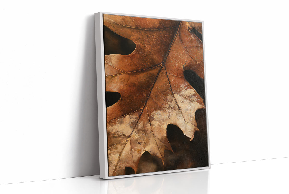 Oak ay, Ready For My Close Up, print in a white frame