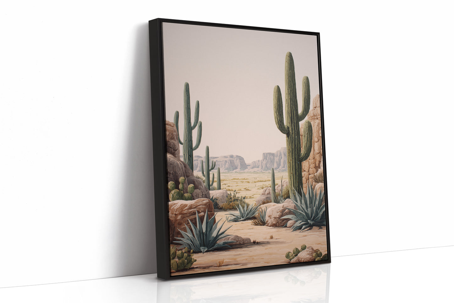 Desert Sentinels Guard Ancient Valley