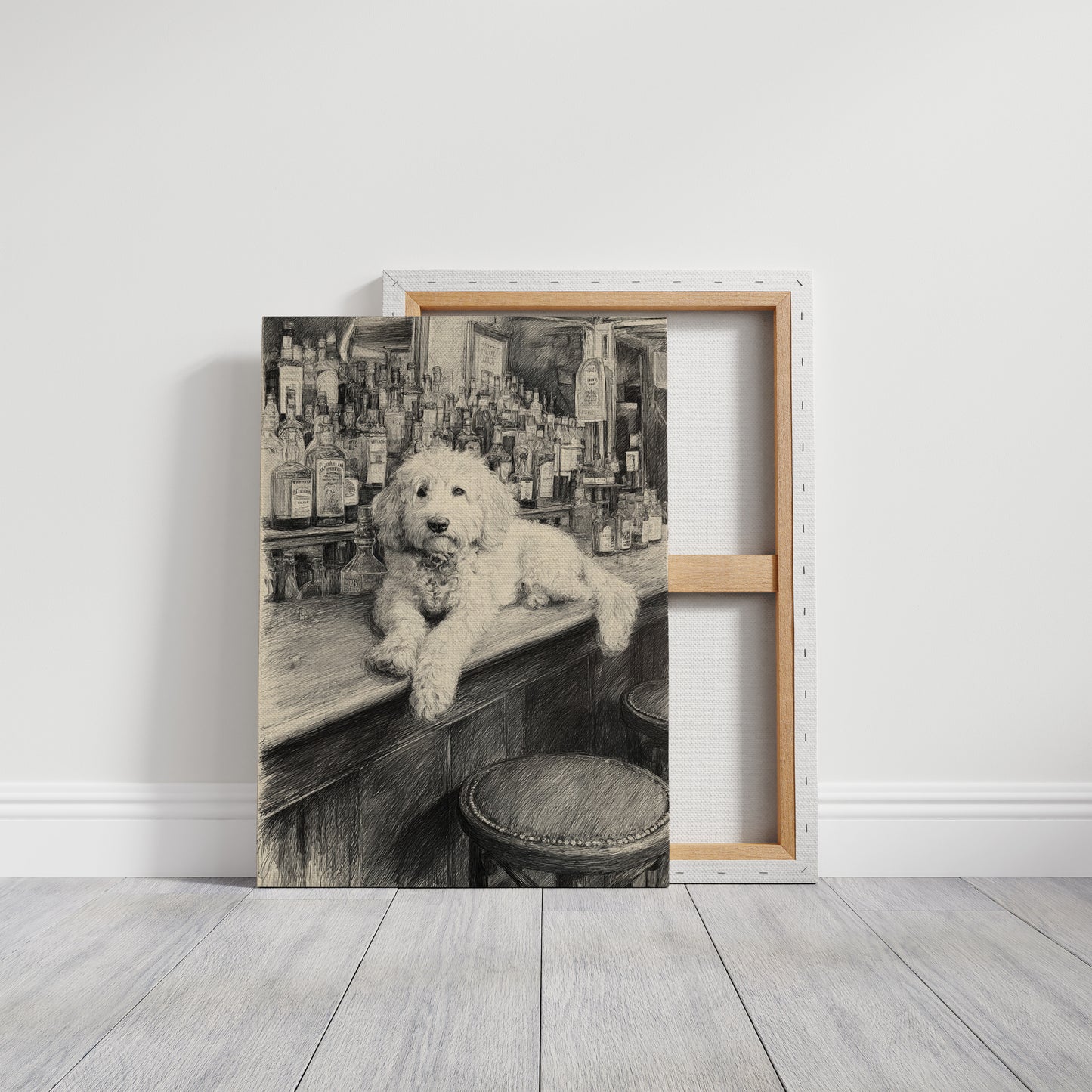 The Barkeeper's Loyal Companion