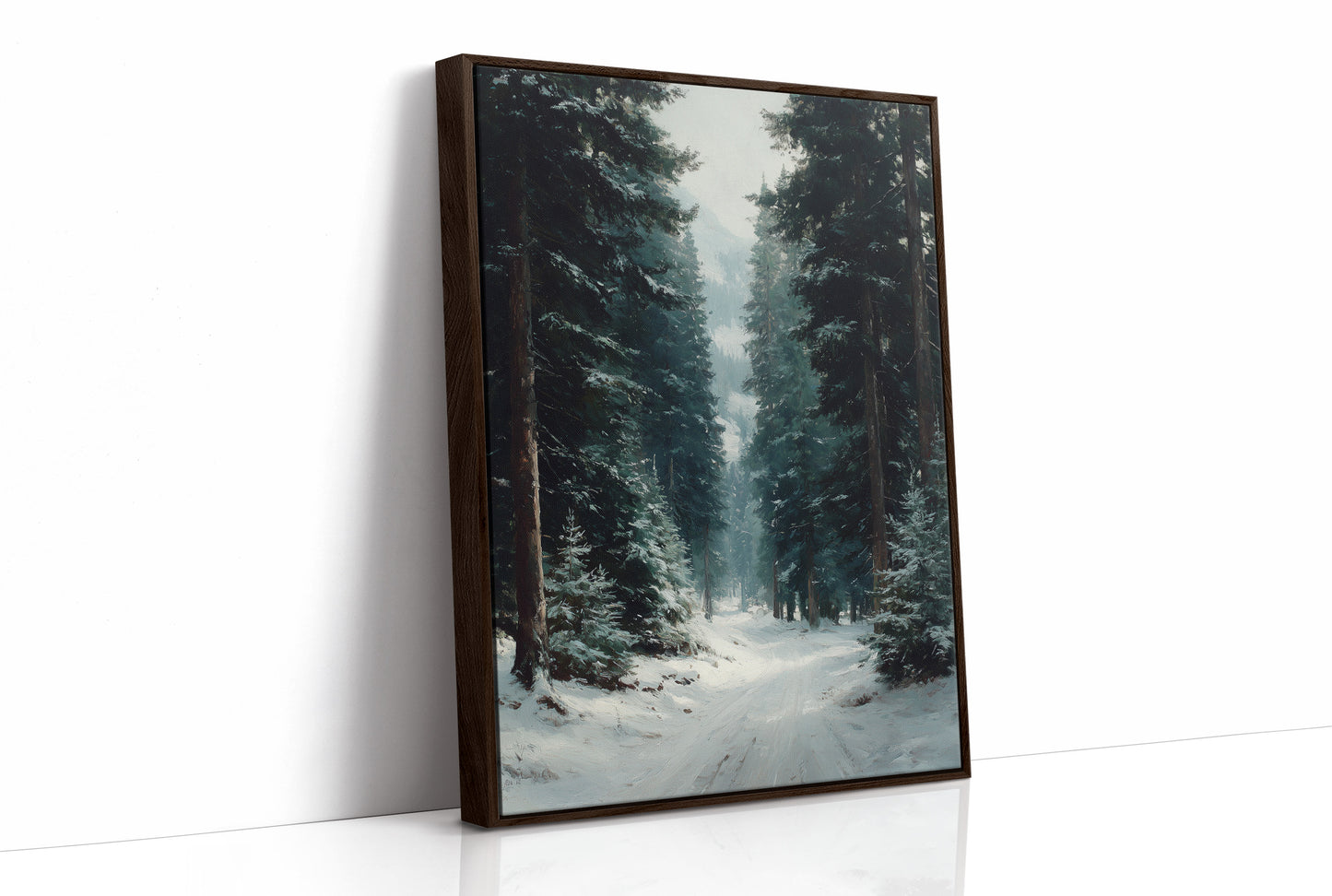 The Quiet Snowbound Road