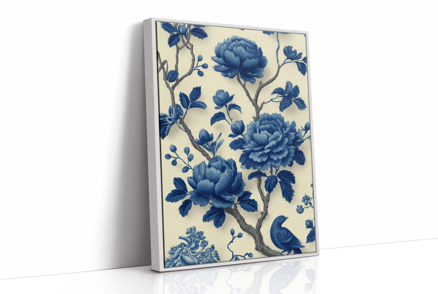 Blue Peonies Tell Ancient Stories