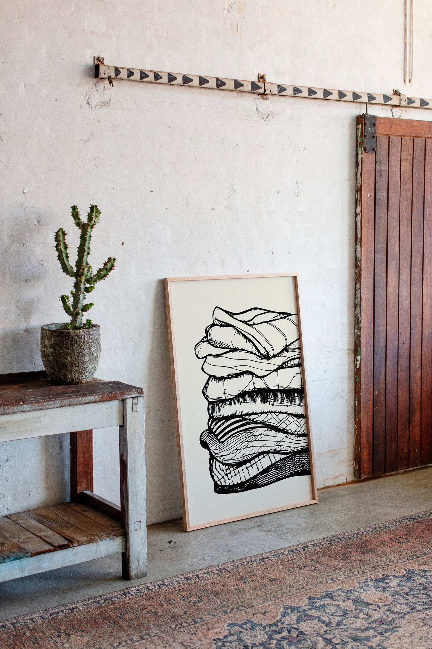 Soft Lines Of Sunday Morning