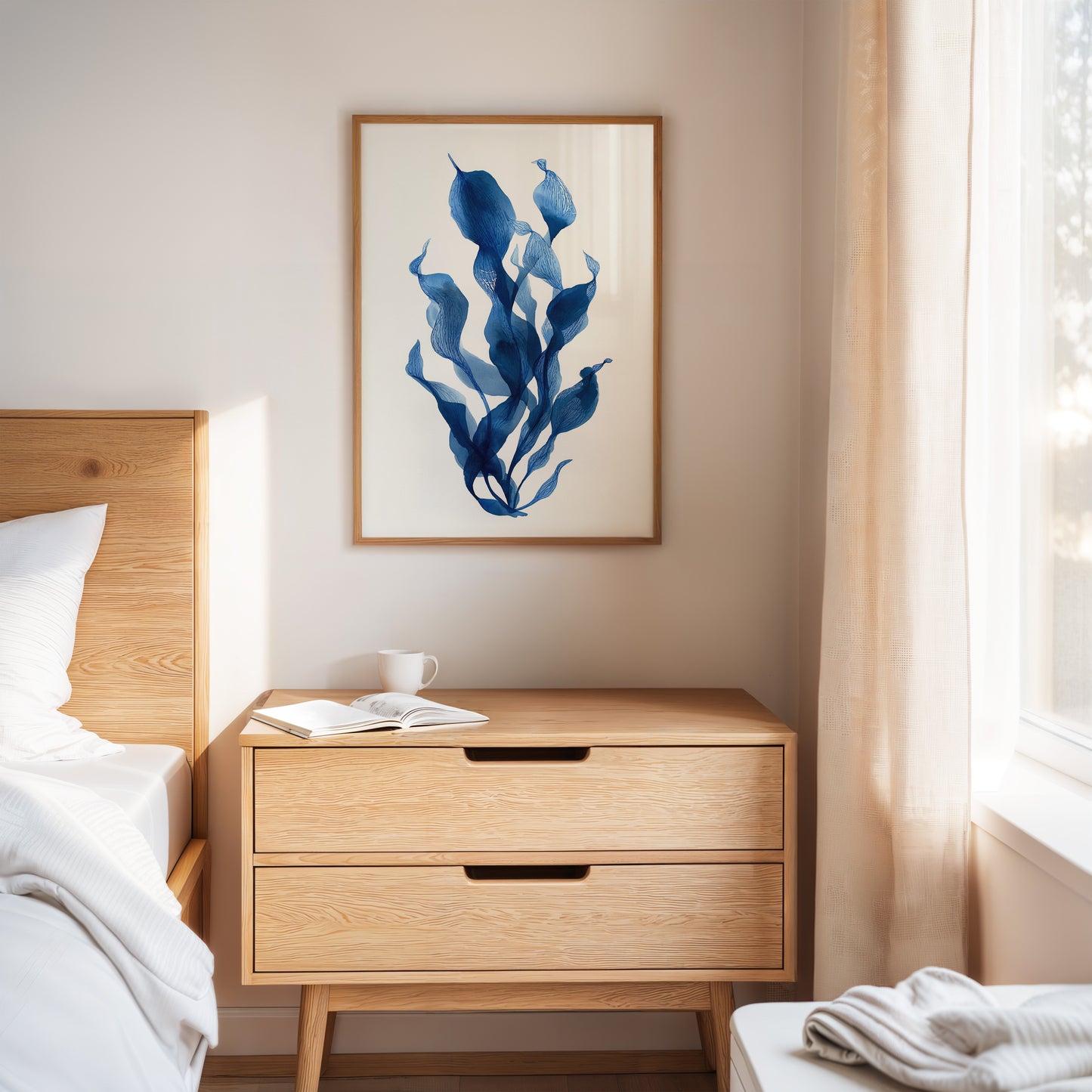 Beneath Waves of Tranquil Blue