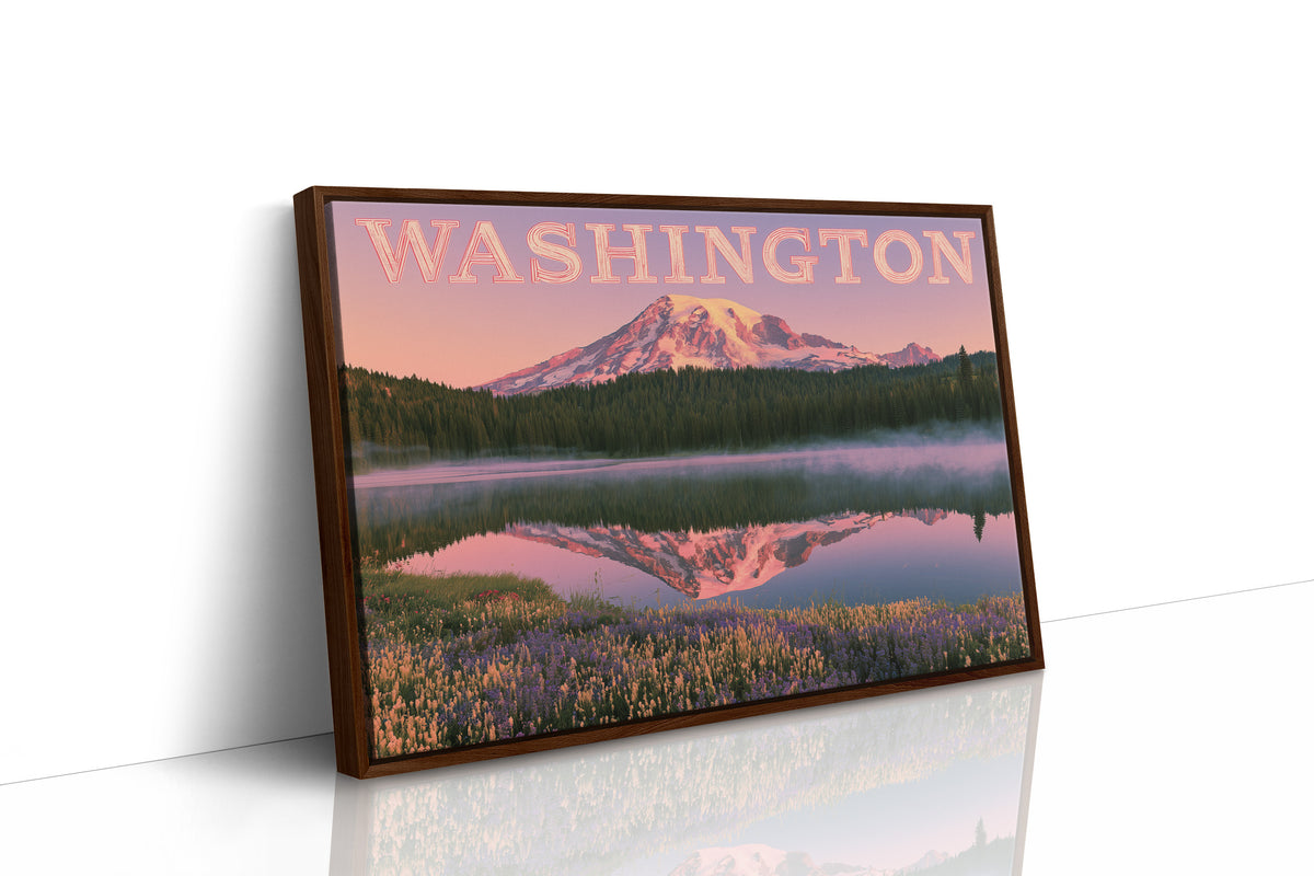 Washington Rainier Reflection