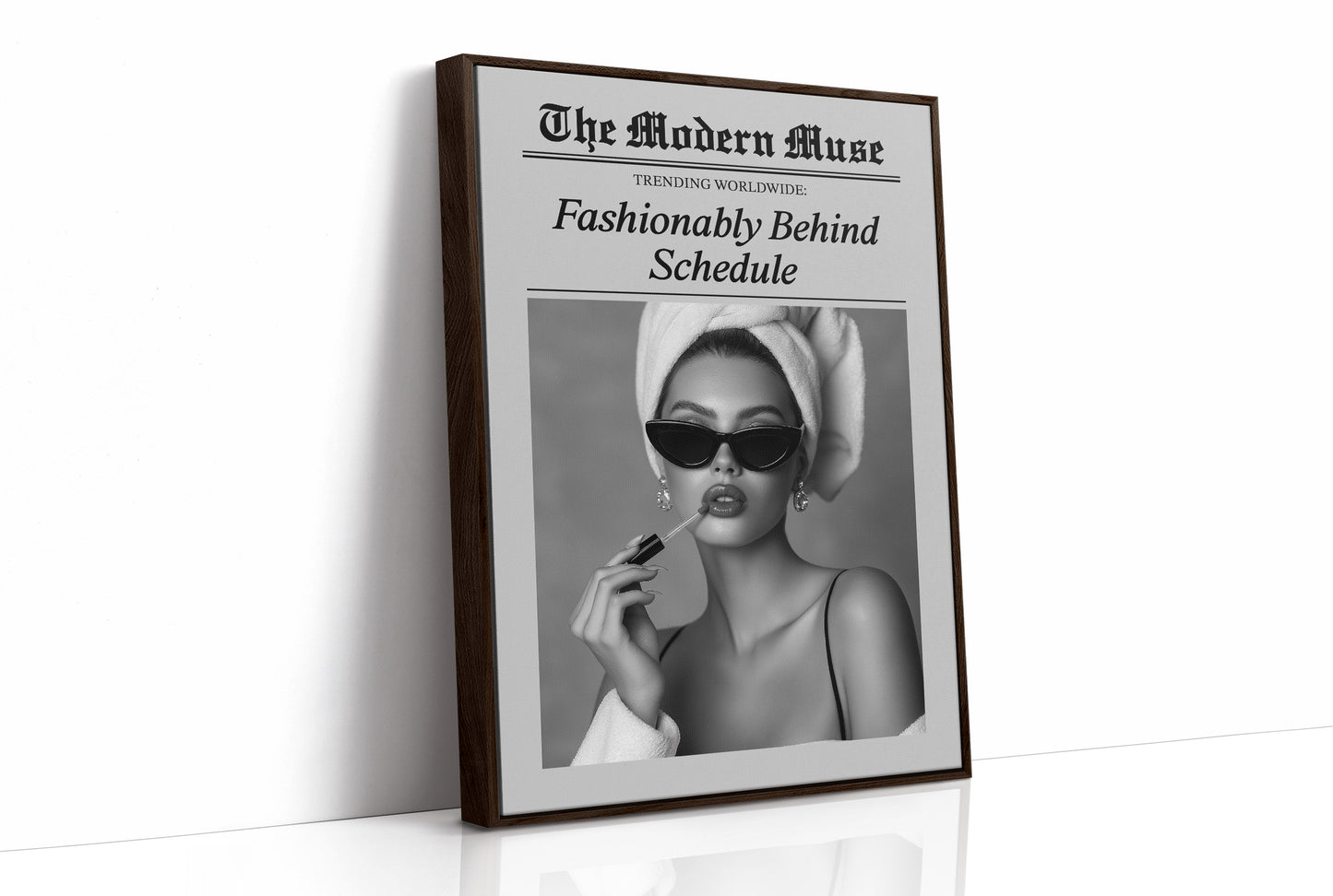 Fashionably Behind Schedule