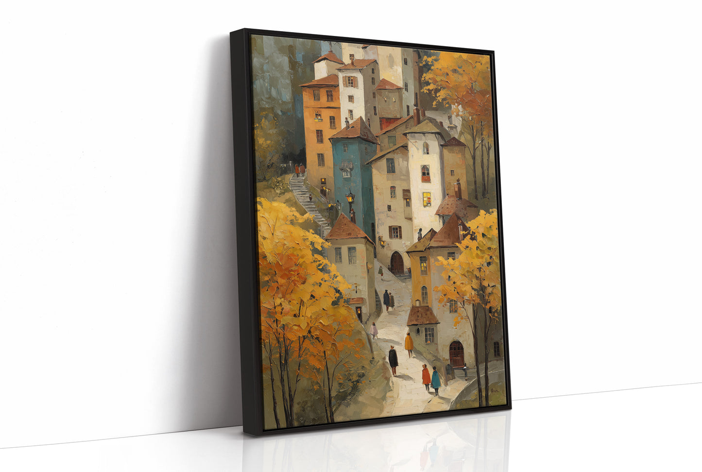 Autumn Passage Through Medieval Heights