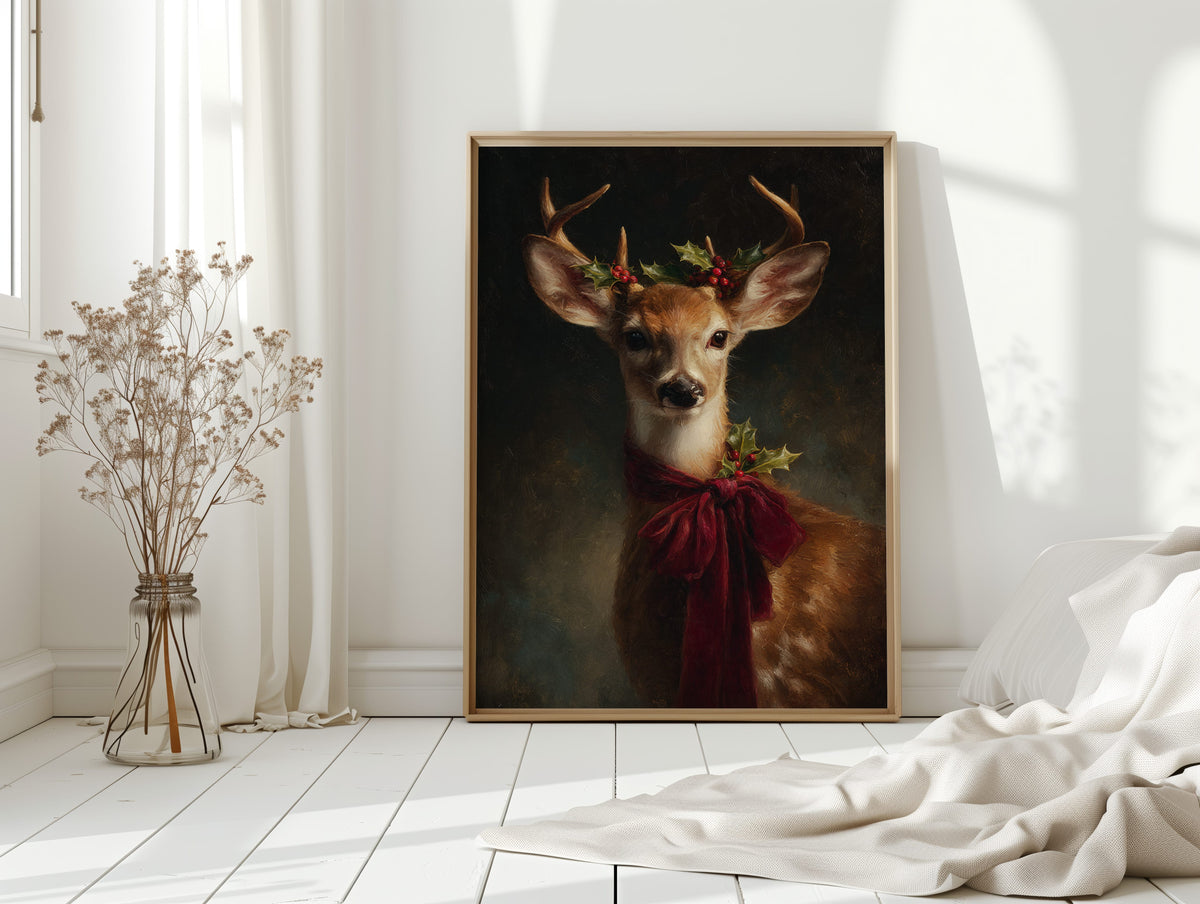 Regal Stag of Wintertide